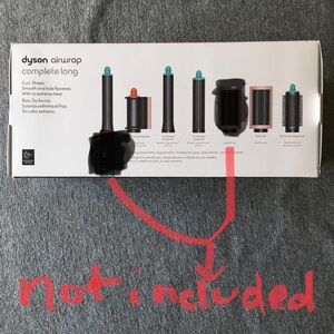 Dyson air wrap multi styler MISSING BASE & 1 ATTACHMENT, PLEAE READ